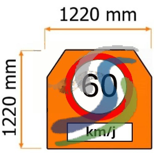 Speed Limit 60 km/h