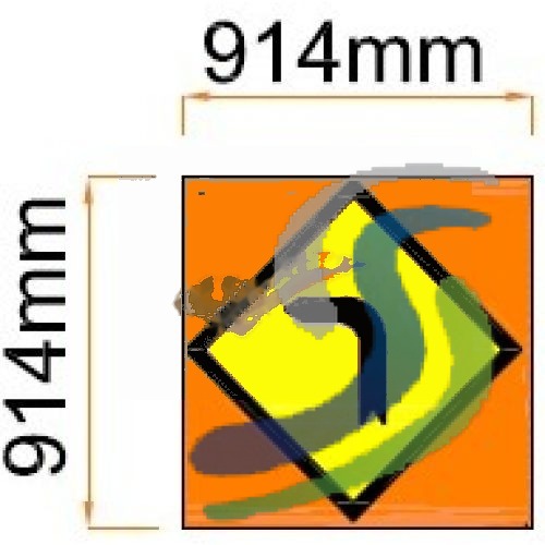 Warning Sign Double Bend